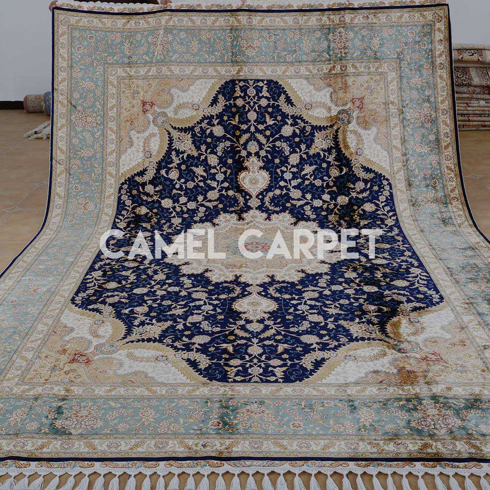 Silk Blue and Green Area Rugs.jpg